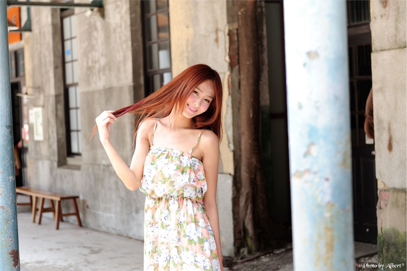 Beautyleg女神-小雪 Winnie-校园制服街拍写真合集 1